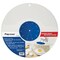 Hutzler 12-Inch Mixing Bowl Splatter Guard, Mixer Splash Shield Bowl Cover - Fits Most Hand-Held and Table Mixers